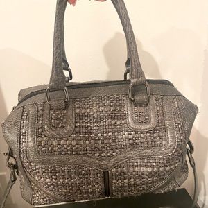 Rebecca Minkoff MAB tweed satchel